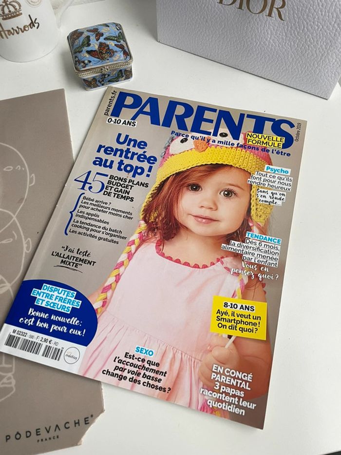 Parents magazine - une rentrée au top - octobre 2019