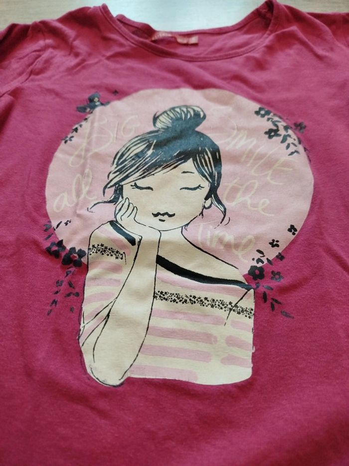 T-shirt manches longues tissaia 10 ans - photo numéro 2