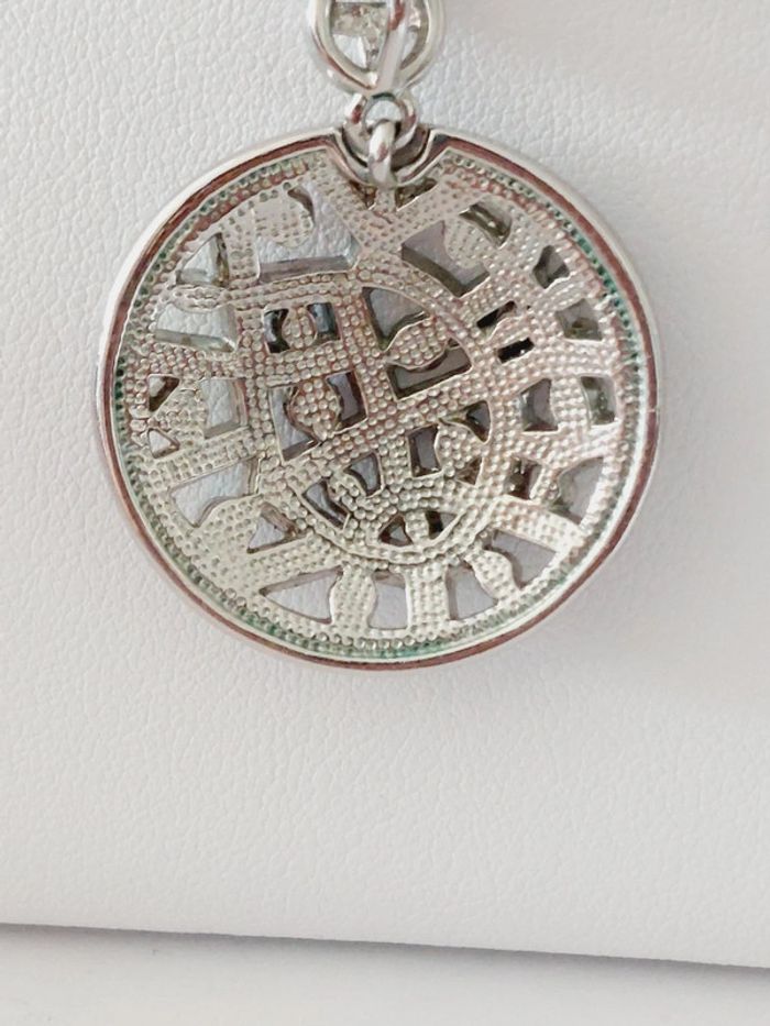 Très joli collier  fantaisie argenté Ninabox - photo numéro 3