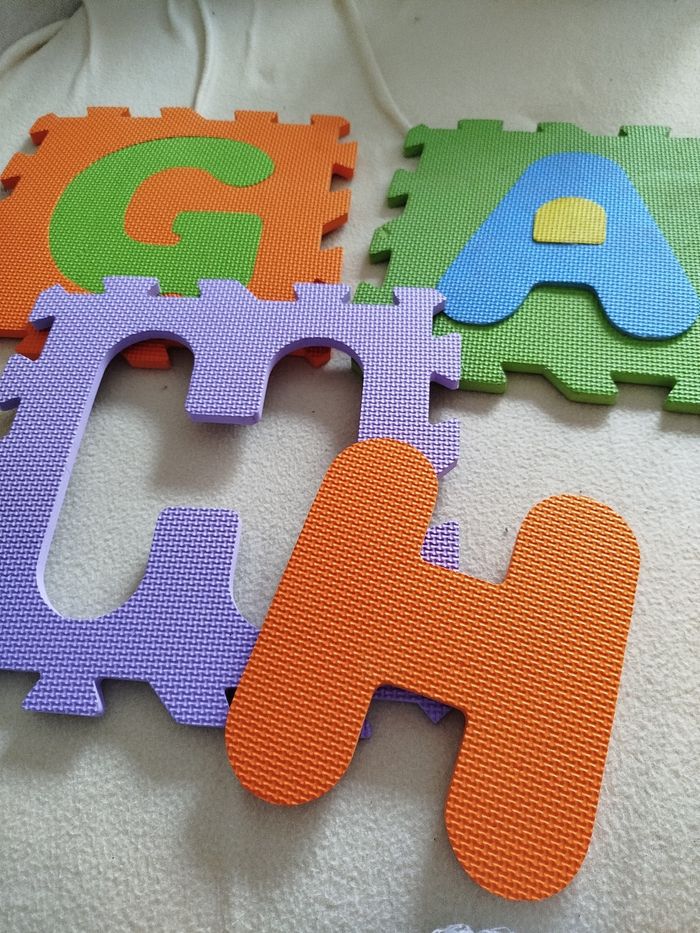 Dalles en mousse alphabet - photo numéro 2