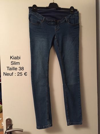 Jeans de grossesse Slim Kiabi Taille 38