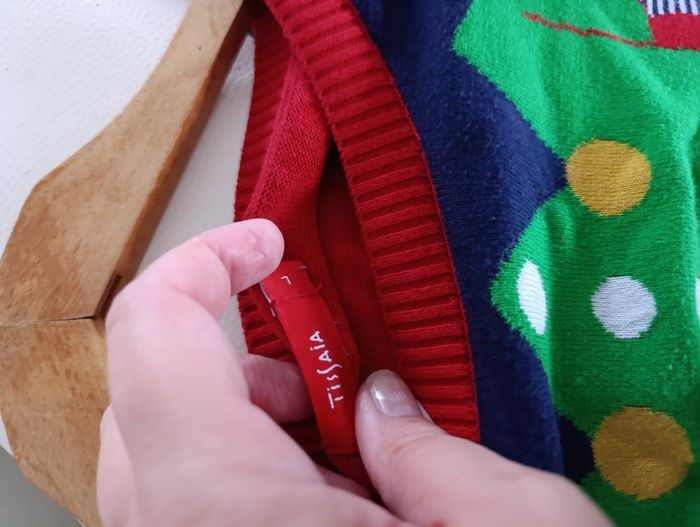 Pull de Noël mixte taille L 40/42 Tissaia - photo numéro 3