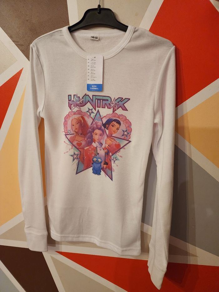 maillot thermique k-pop taille 10 - 12 ans neuf