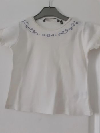 Tee-shirt manches courtes fille 6ans