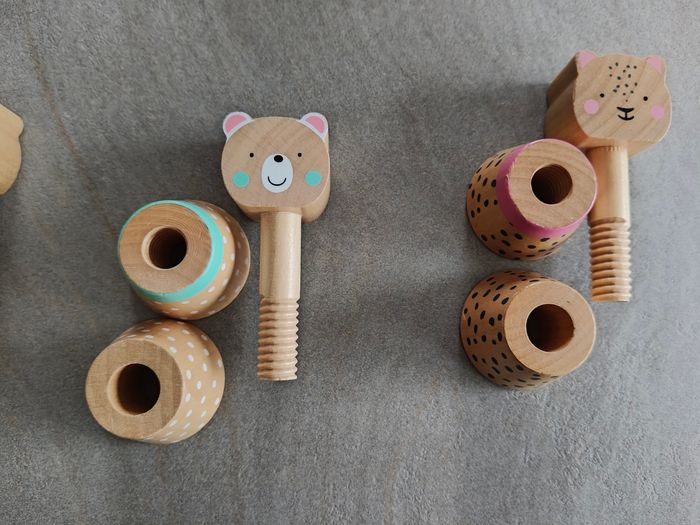 Animaux à viser en bois tbe - photo numéro 5