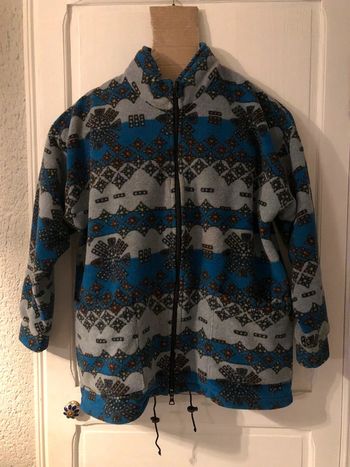 MM- Veste longue polaire « chrismas’s » T 3 (44/46) peu portée