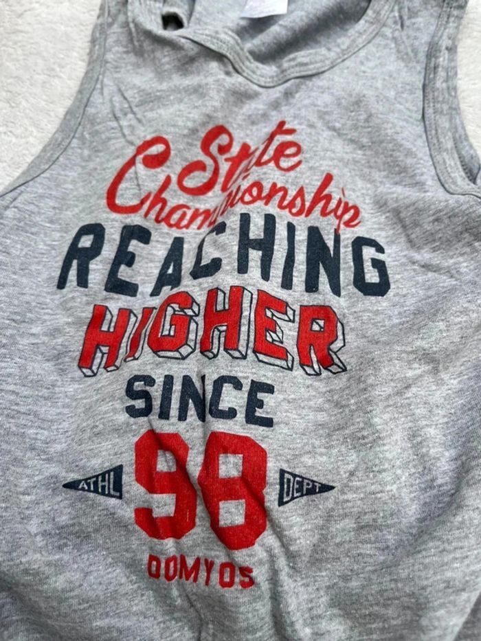 Débardeur gris domyos taille 5ans - photo numéro 4