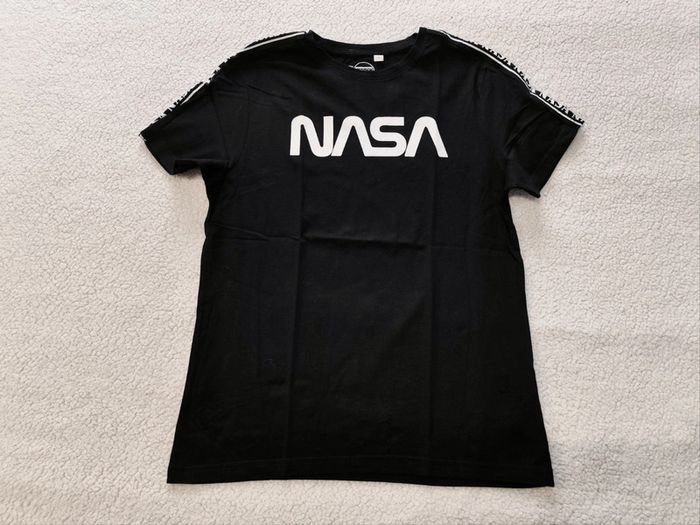 T-shirt noir nasa 16 ans taille s