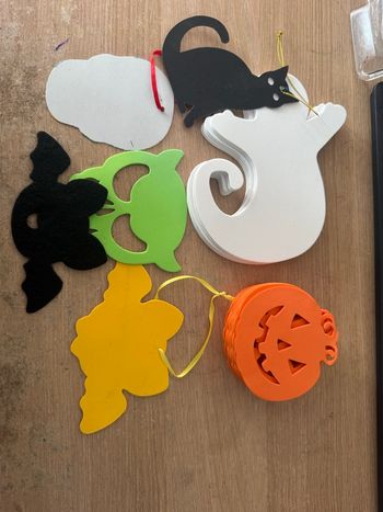 Lot de décorations d’Halloween