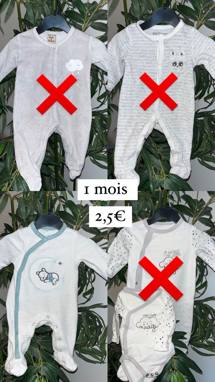 Grenouillère fille ou garçons - photo numéro 2