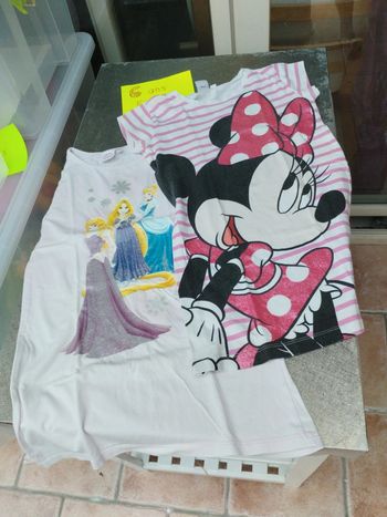 Lot de 2 Chemises de nuit Disney 6 ans fille
