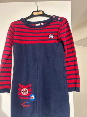 Robe pull Minnie Disney 36 mois /3 ans