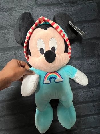 Peluche Mickey en barboteuse