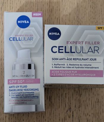 Crème de jour SPF30 et soin fluide SPF50