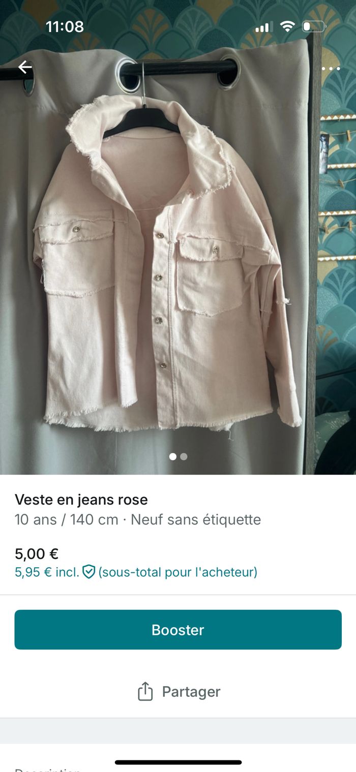 Veste en jean