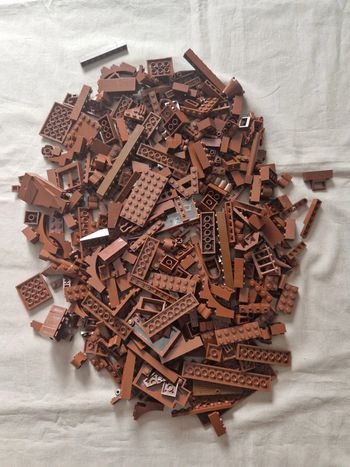 500g lego vrac marron