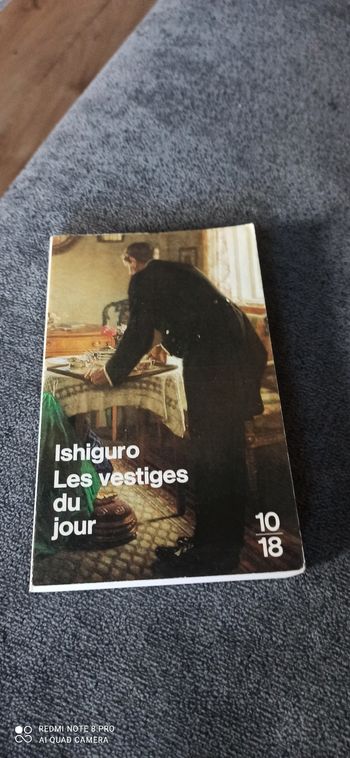 Livre les vestiges du jour ishiguro