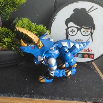 Power Rangers Blue Dino Thunder Triceratops Bandai  #geektradepowerrangers