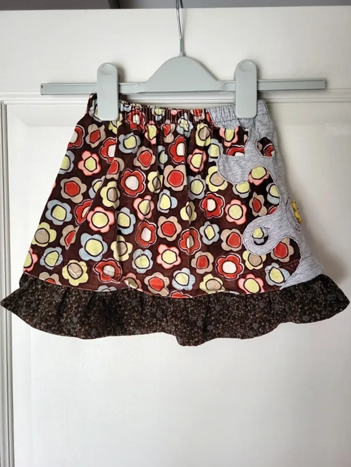 Jupe en velours inspiration vintage Un air grenadine