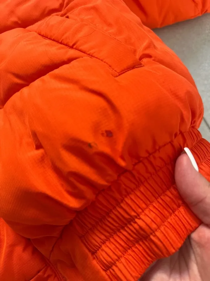 Doudoune orange courte – Taille L – Bon état - photo numéro 2