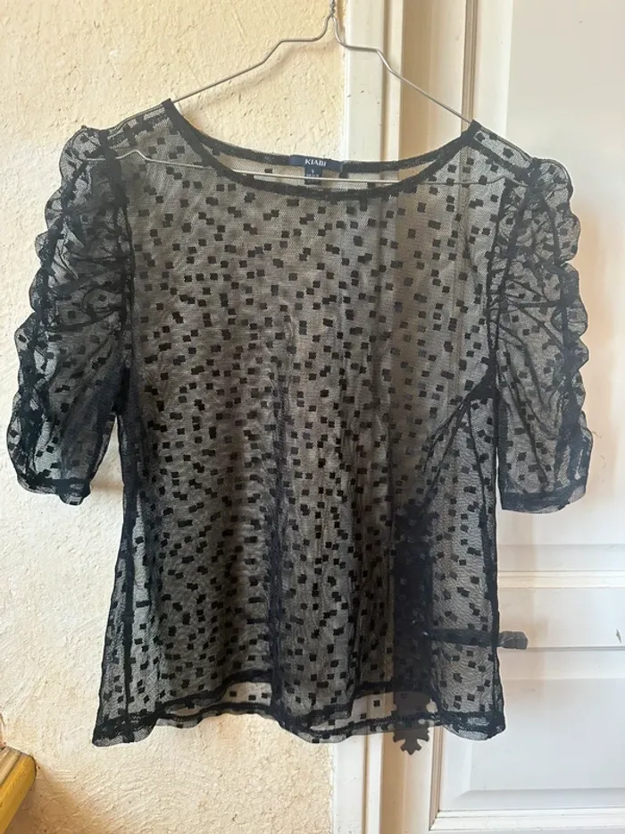 T shirt dentelle