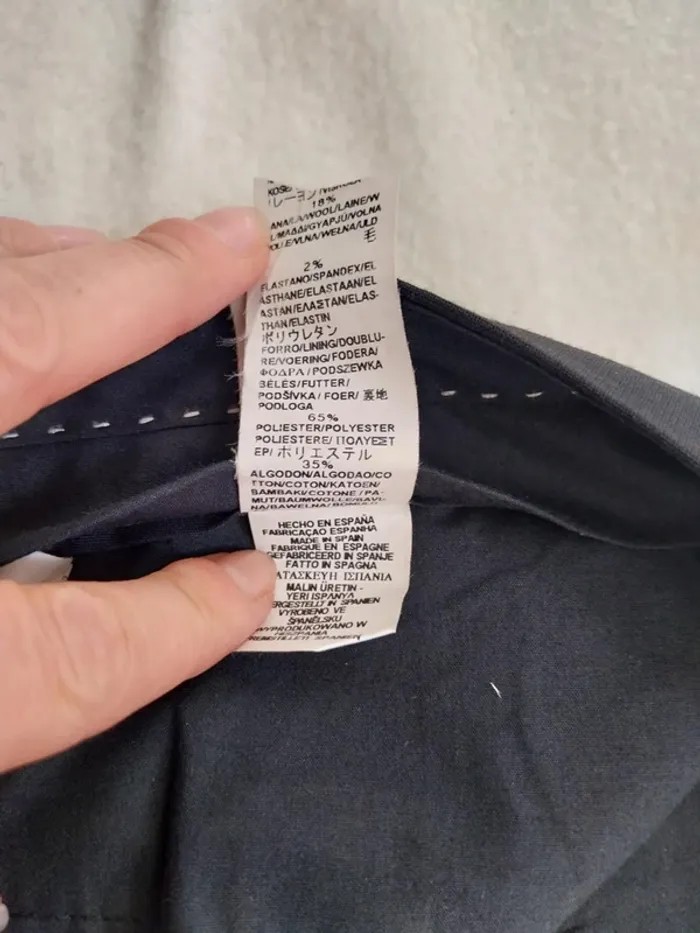 Pantalon noir Zara T40/42 - photo numéro 8