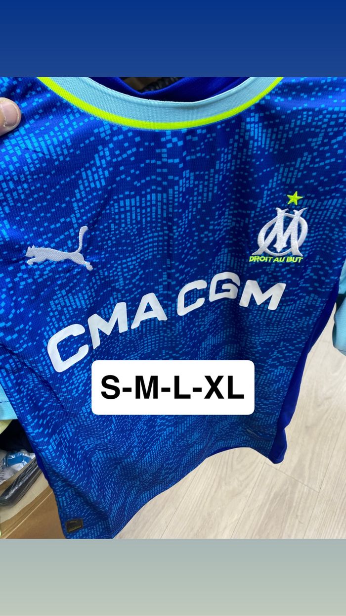 Maillot OM 3eme