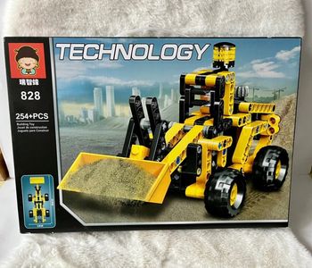 Jeu de construction tractopelle TECHNOLOGY, 254 pièces Age + 6 ans