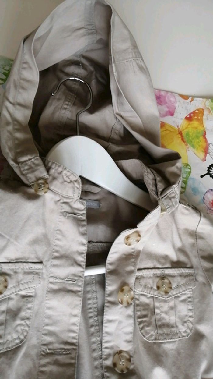 Veste/trench mi saison la redoute collection - photo numéro 5