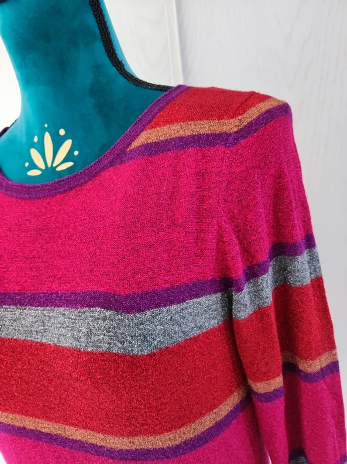 Pull multicolore XS - photo numéro 2