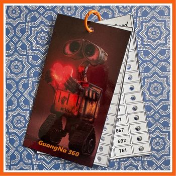 Nuancier guangna 360 numéroté