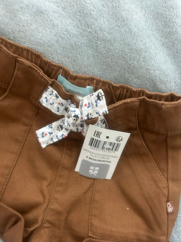 Short bébé fille 6 mois obaibi neuf étiqueté - photo numéro 2