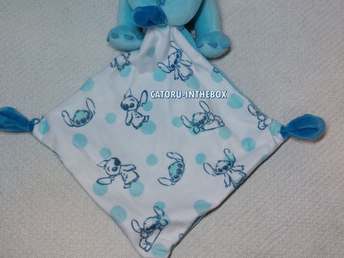 Doudou mouchoir / Comforter Disney Stitch - photo numéro 3