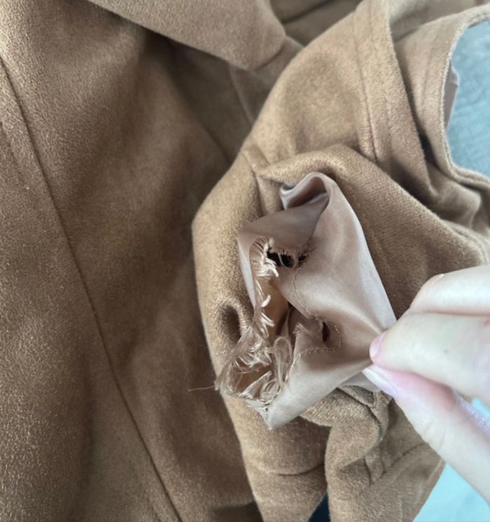Veste effet daim - photo numéro 5