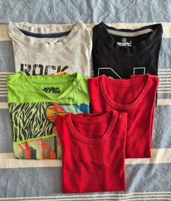 Lot de 5 t-shirts 6 ans