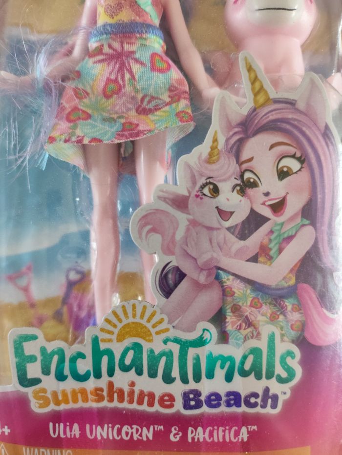 Poupée enchantimals pacifica et licorne - photo numéro 3