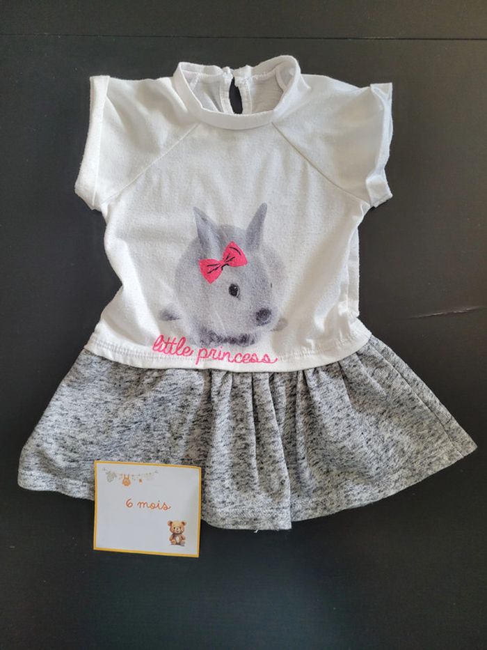 Lot robes & combishorts été fille 6 mois - photo numéro 5