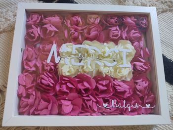 Cadre fleur maîtresse