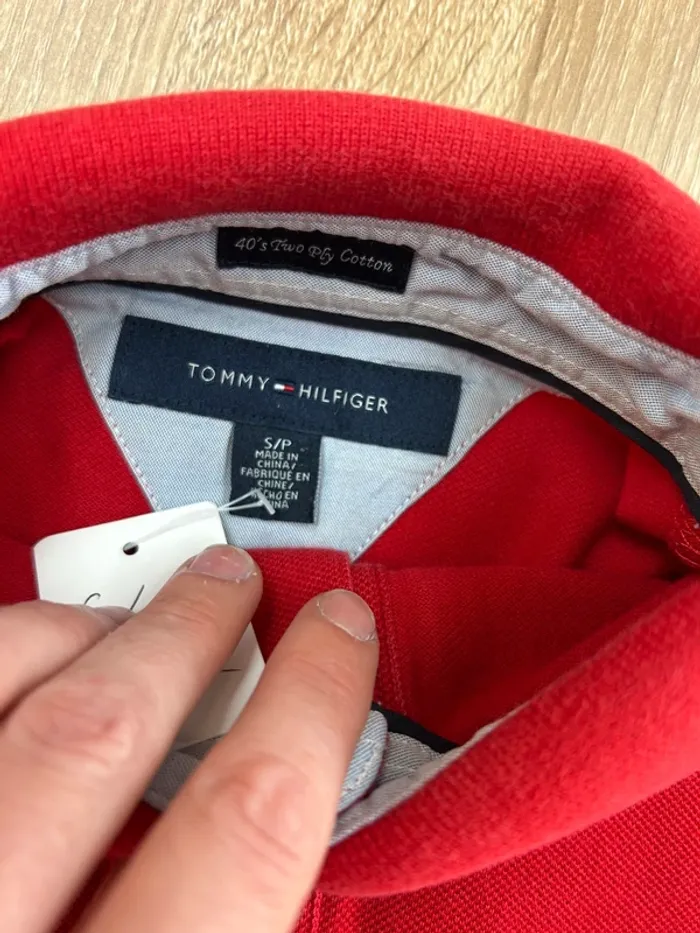 T-shirt homme polo homme tommy Hilfiger taille S - photo numéro 5