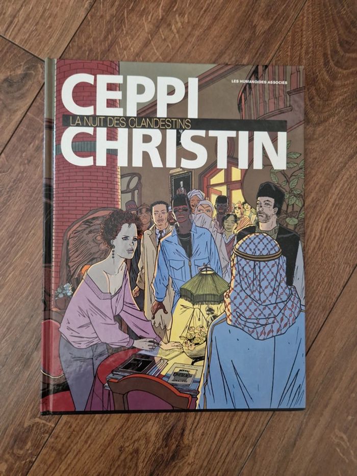 Bande dessinée La nuit des clandestins