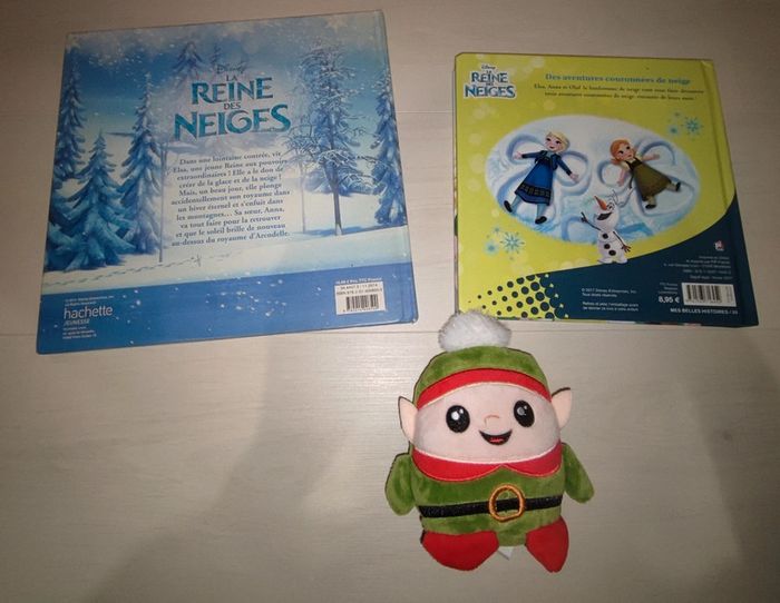 Lot de 2 livres reines des neiges - photo numéro 2