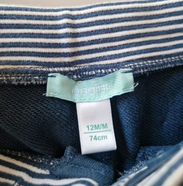 Pantalon bleu Obaïbi 12 mois - photo numéro 2
