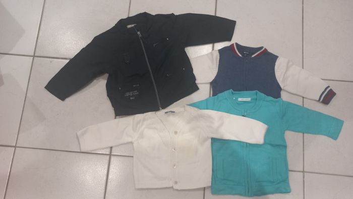 Lot vêtement garçon - hiver  - 12m - photo numéro 2