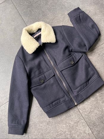 Veste garçon 8 ans Monoprix bleu marine