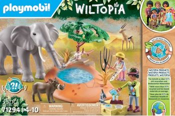 Playmobil Wiltopia - Explorateurs avec animaux de la savane