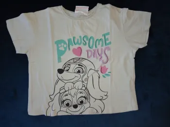 Tee-shirt fille 5/6 ans Paw Patrol