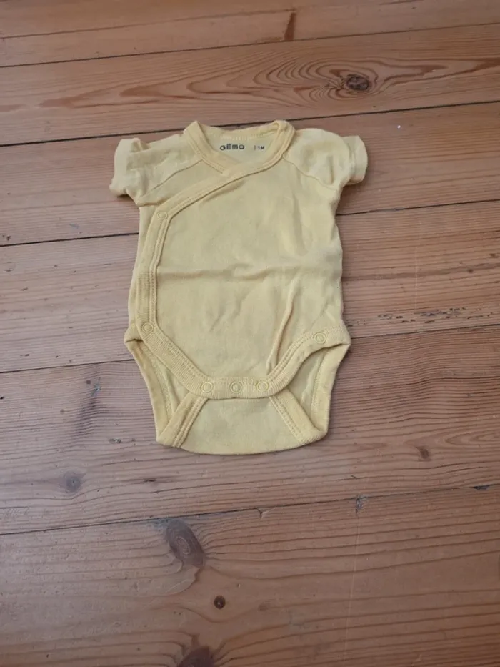 Lot de 8 bodies manche courte en coton - photo numéro 6