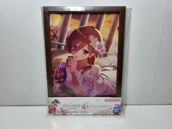 Petit Cadre The Quintessential Quintuplets Ichiban Kuji G Miku Nakono
