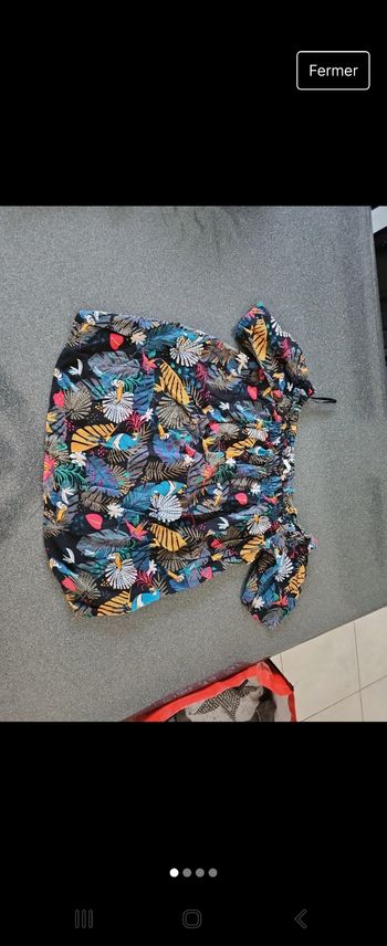 Haut épaules dénudées