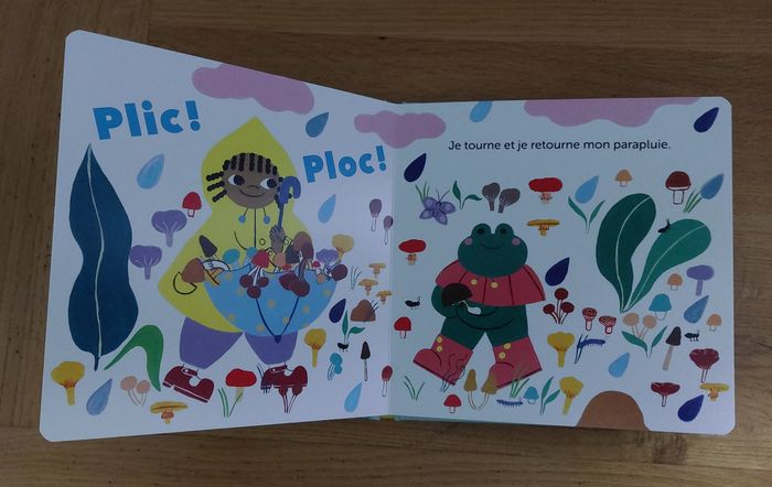Plic Ploc ! Chouette il pleut allons patauger gaiement ! - photo numéro 3